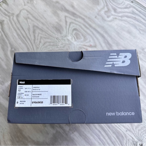 New Balance 9060 'Suede Pack - Black' Size-12M